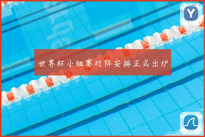 世界杯小组赛对阵安排正式出炉